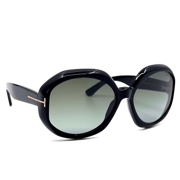 NEW!!! TOM FORD Georgia-02 Sunglasses TF1011 01B Authentic - Picture 1 of 11